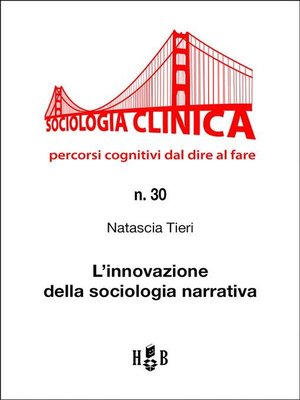 cover image of L'innovazione della sociologia narrativa